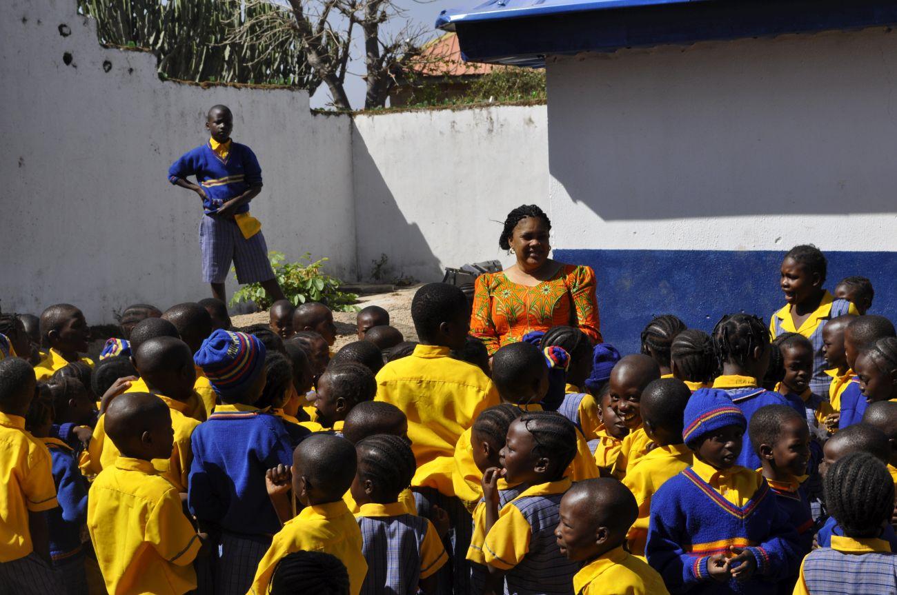 Amina Zwindila will ihr Land durch eine eigene Schule weiterbringen