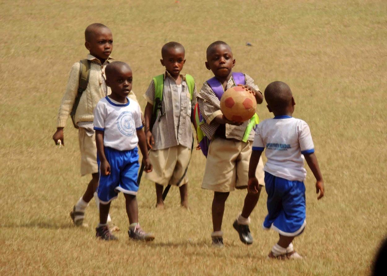 Sporttag Holy Trinity Schule Nigeria