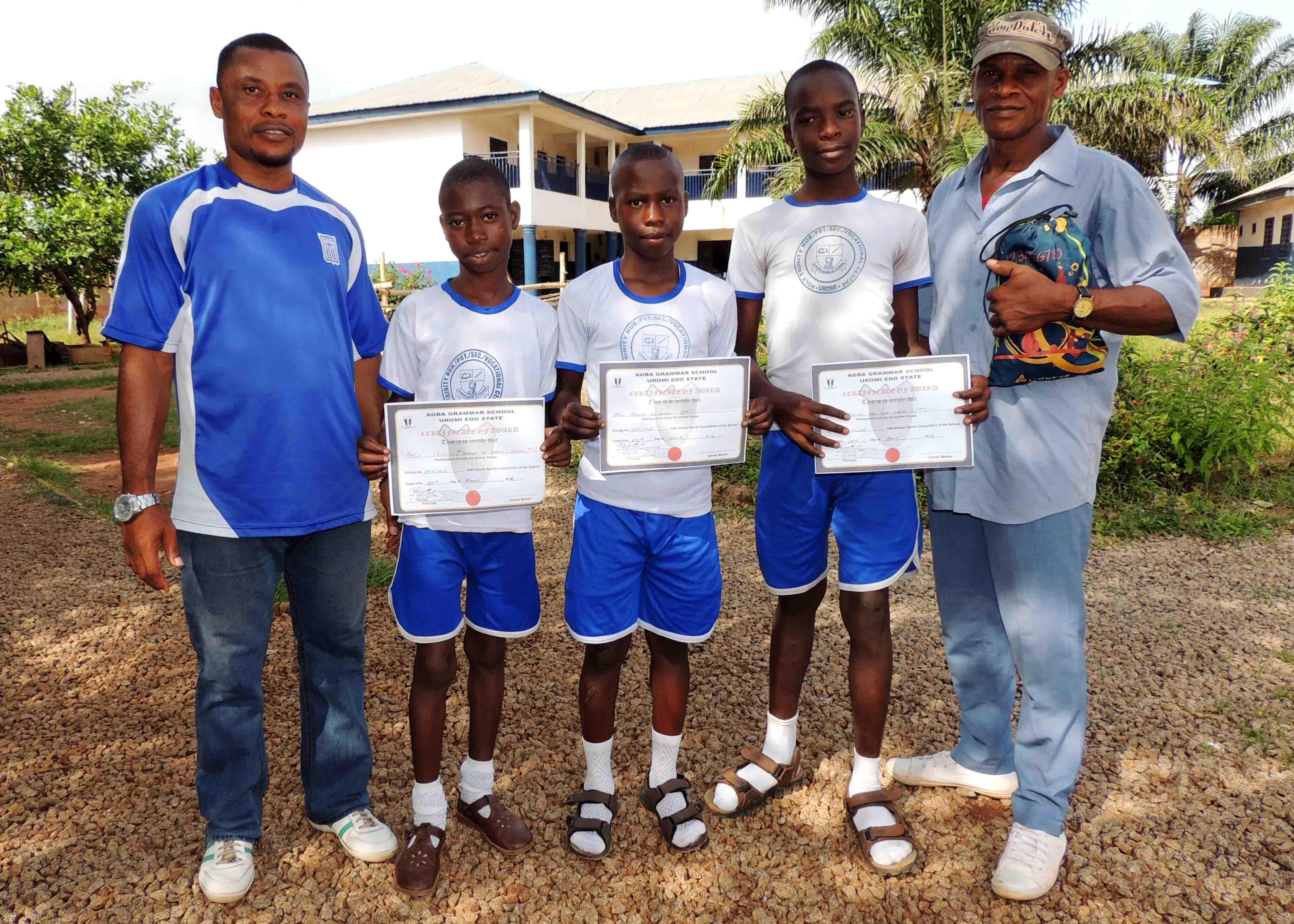 Tremendous sporting successes at the Holy Trinity School in Uromi