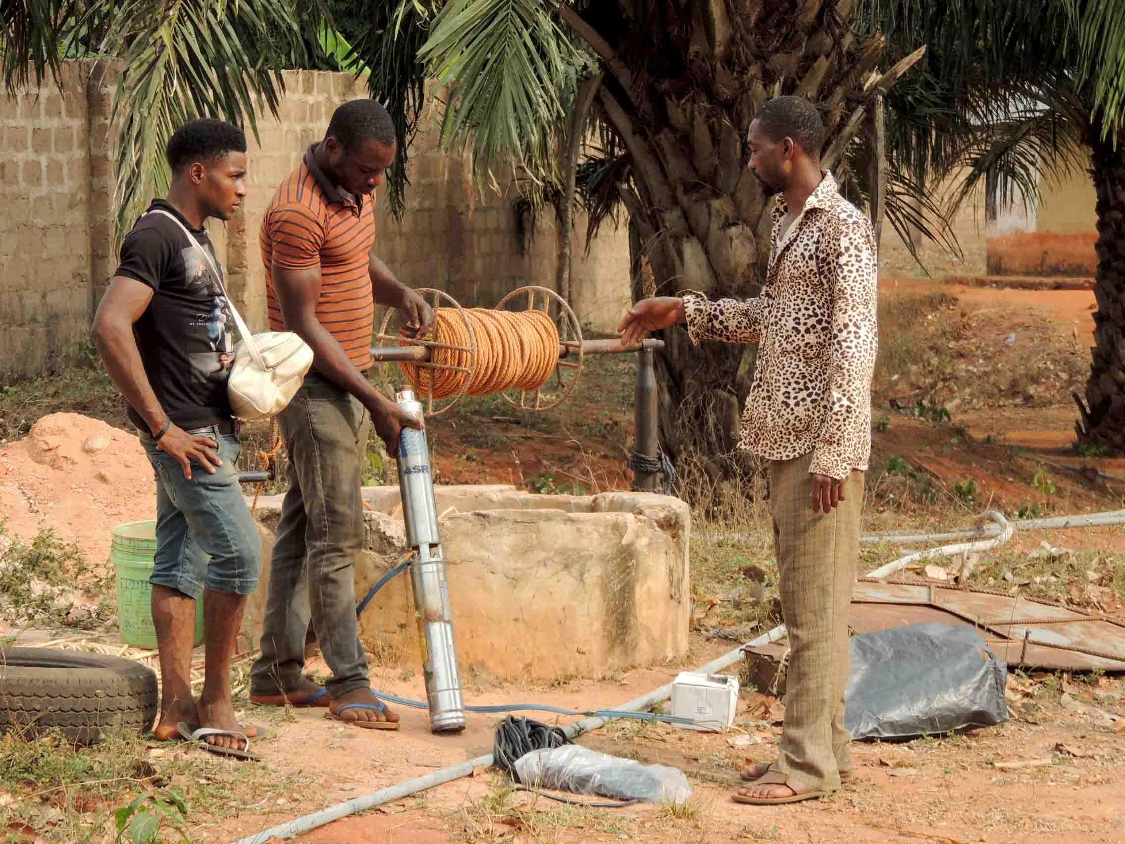 Brunnen für die Holy Trinity School - Bildungsprojekt in Nigeria