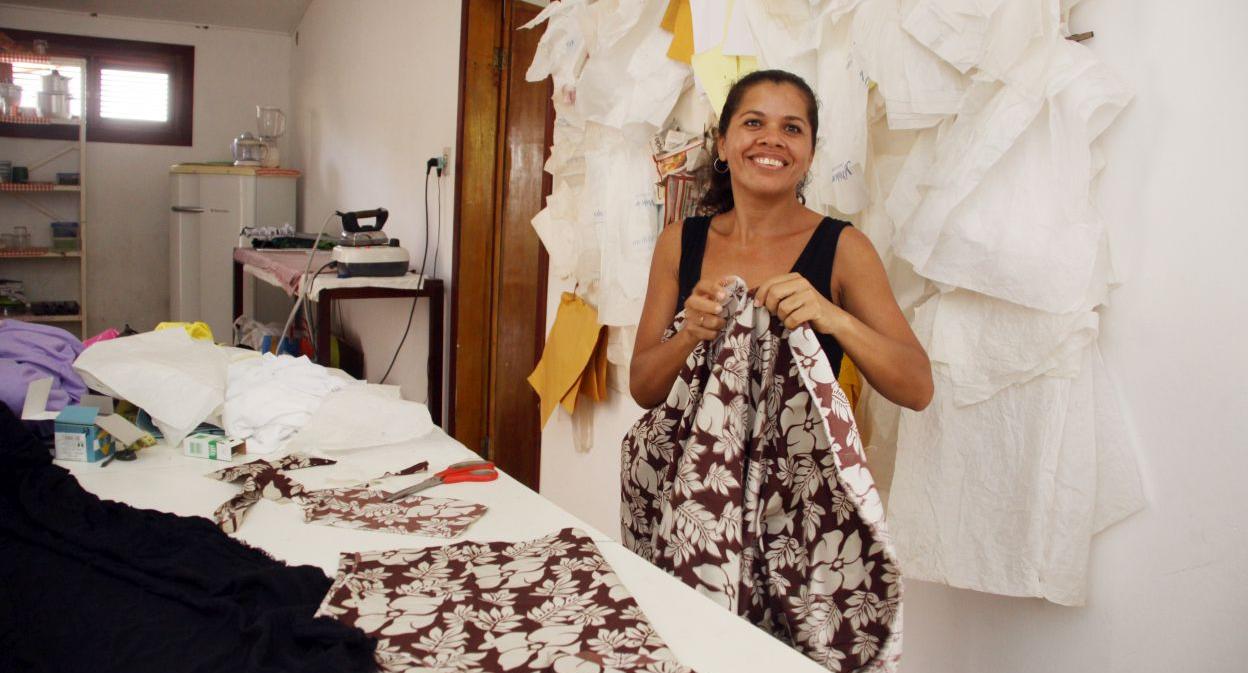Nähkurs für brasilianische Frauen