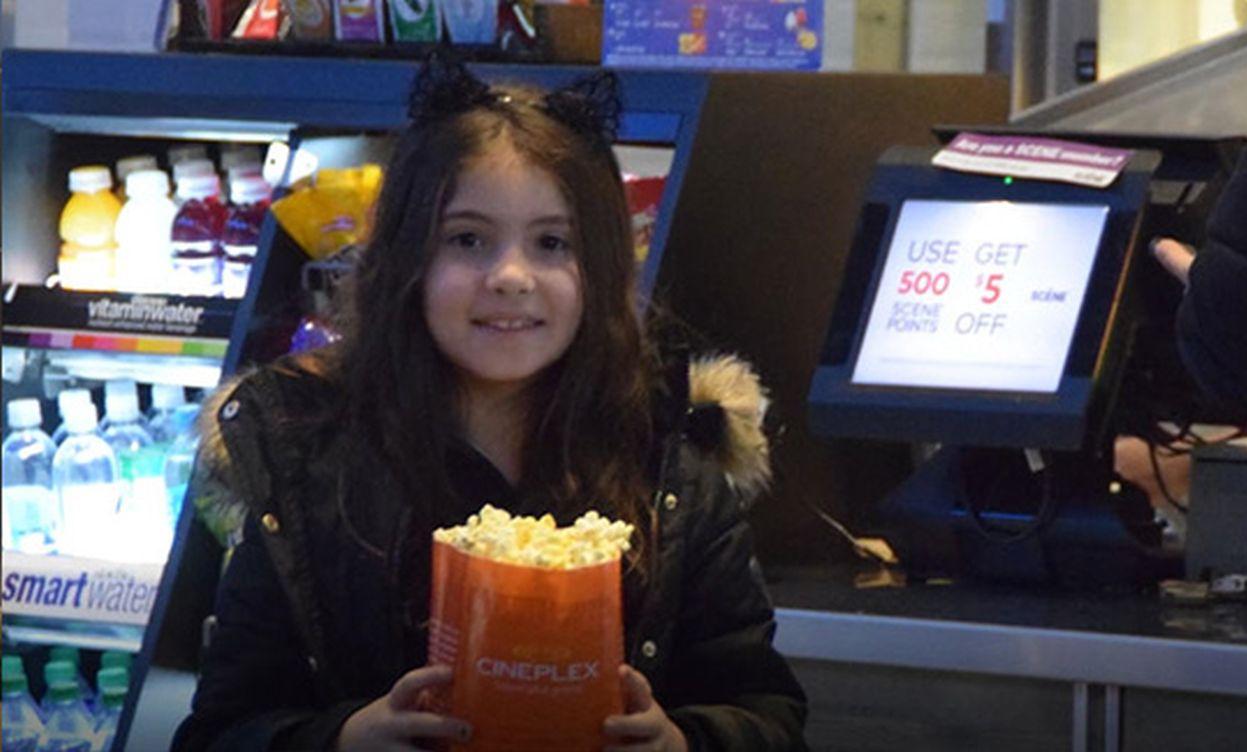 Mädchen im Kino