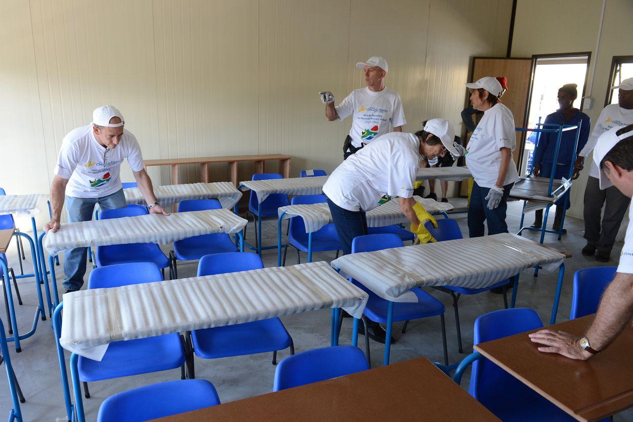 Neuerrichtung der No-Moscow Primary School