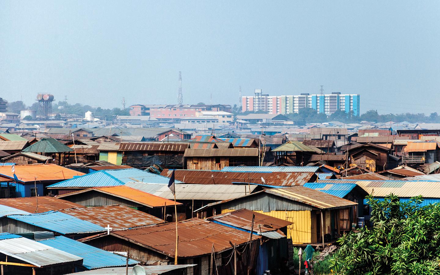 Slums uns Armut in Nigeria