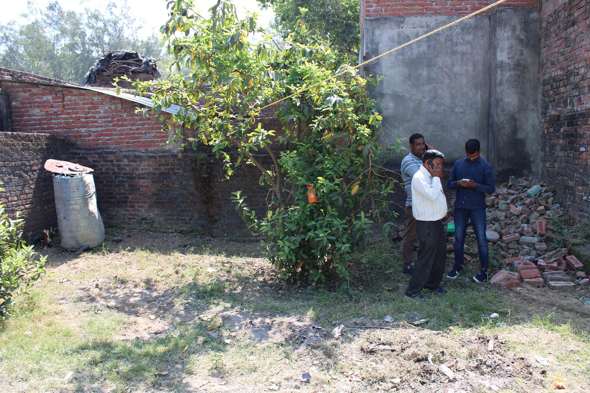 Shanti Public School building 