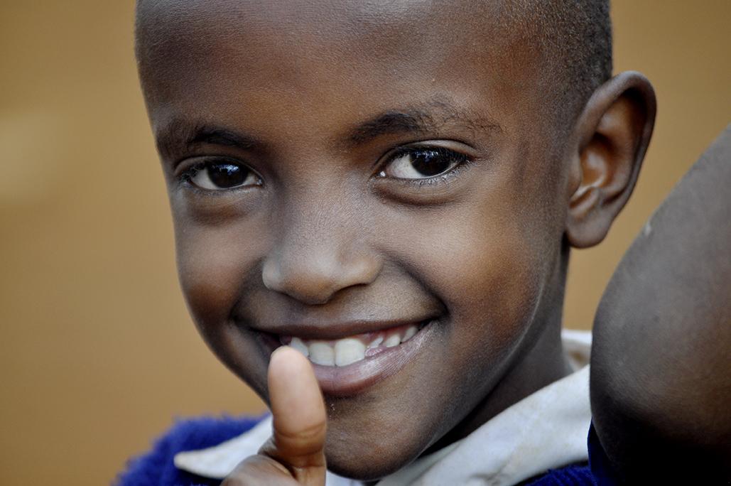 schoolchild from Shimbwe Chini School