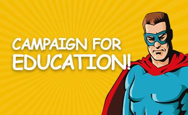 Campaign for education.