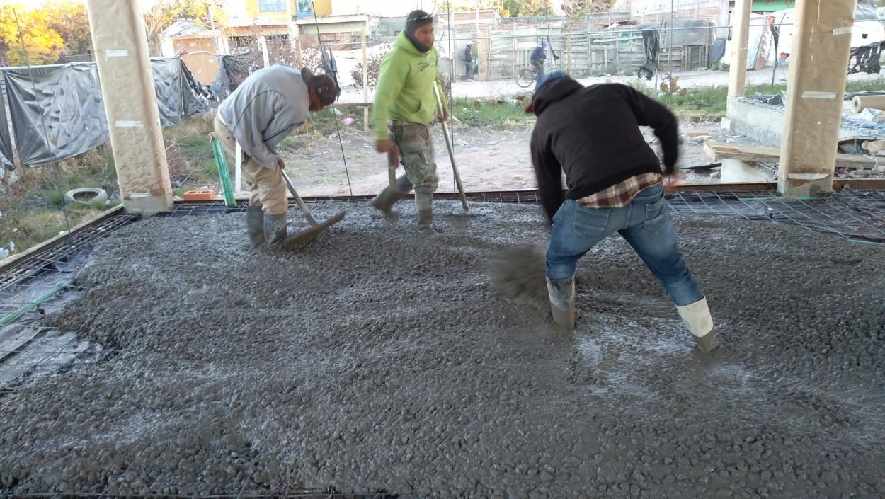 Baustelle Kindergarten Leon Mexiko