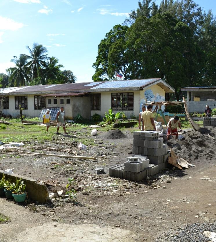 San Roque Elementary School - Construction