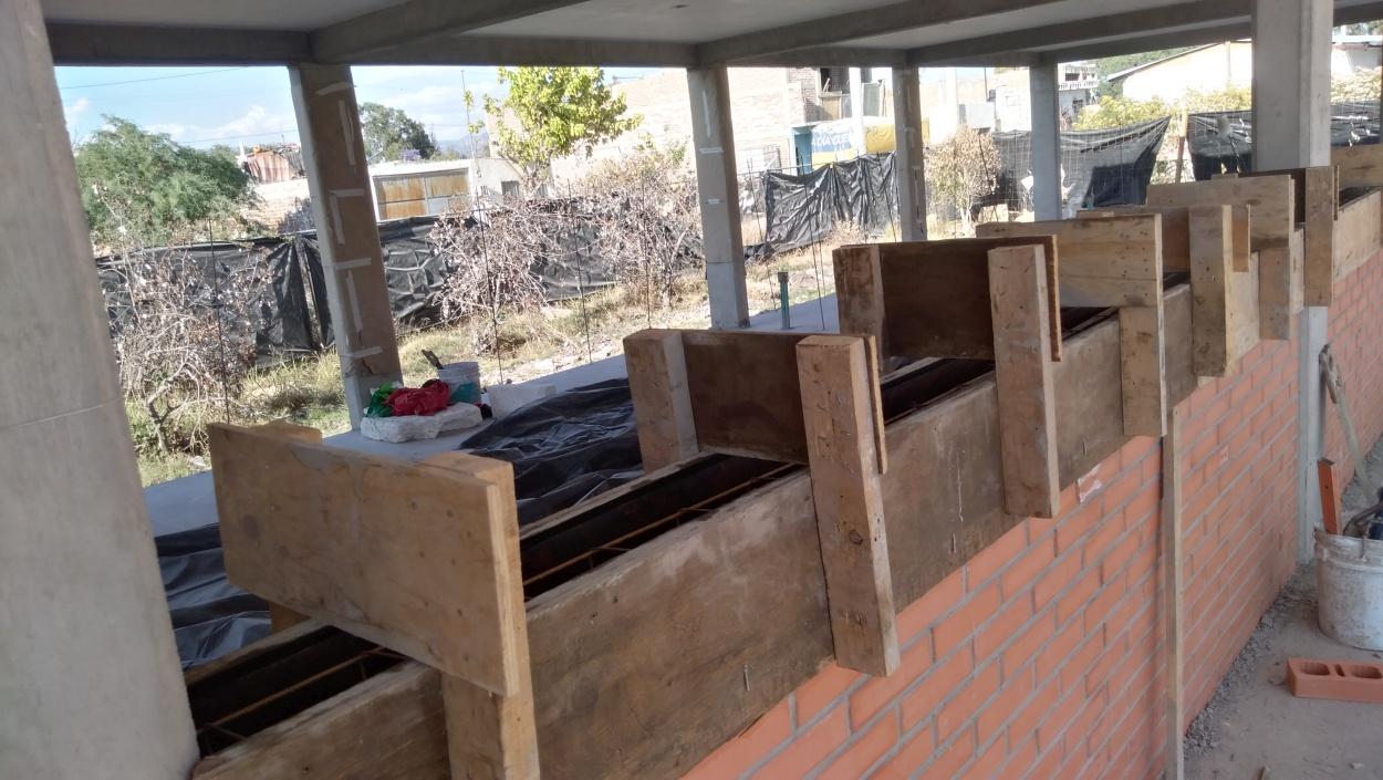 Baustelle Kindergarten Leon Mexiko