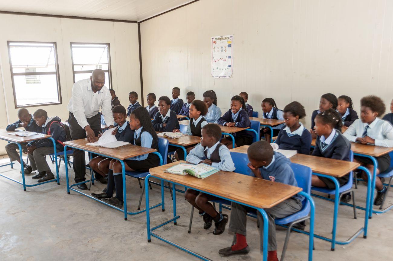 Eine neue Schule in der Heimat von Nelson Mandela