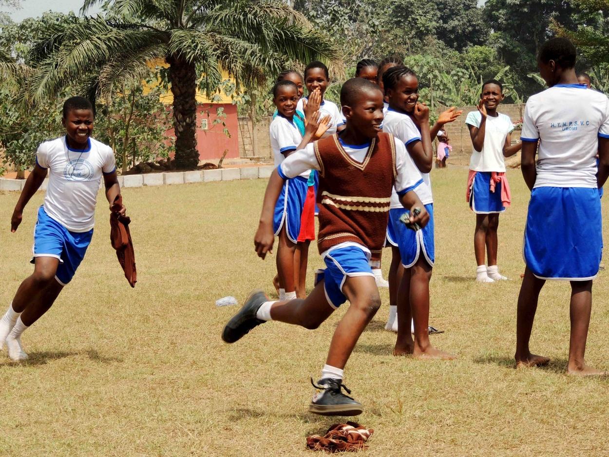 Sport Day Holy Trinity School Nigeria