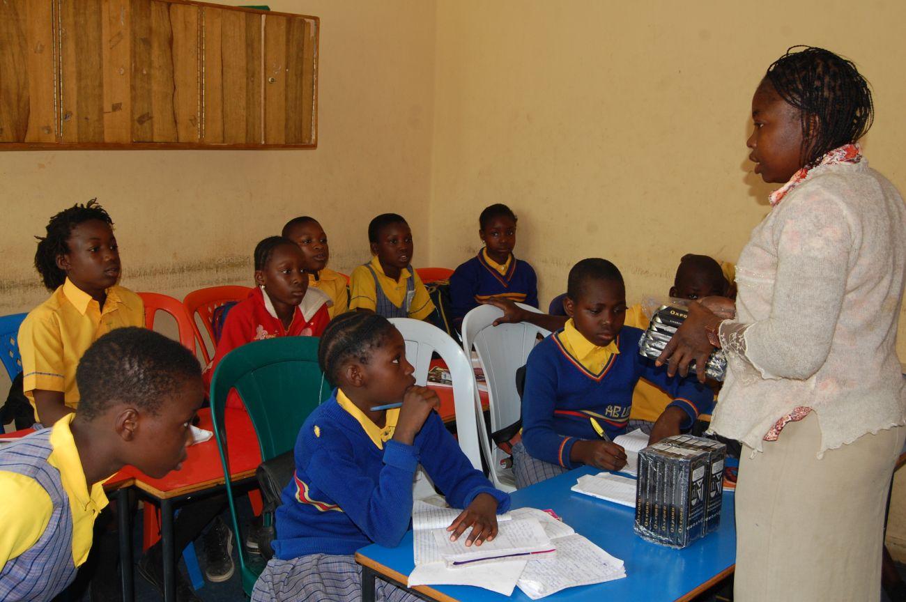 Schulstart in NIgeria