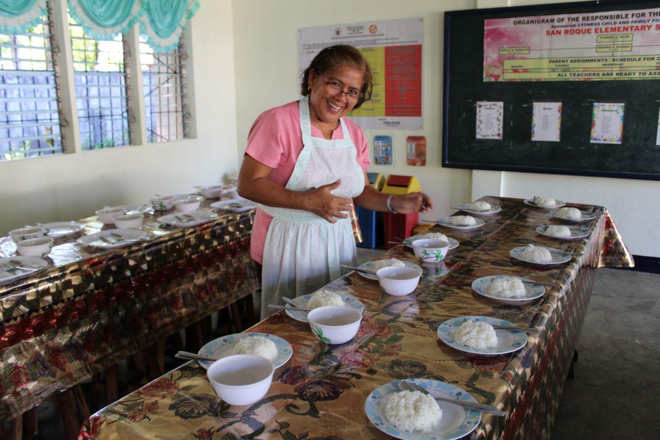 Food and Nutrition programme auf den Philippinen