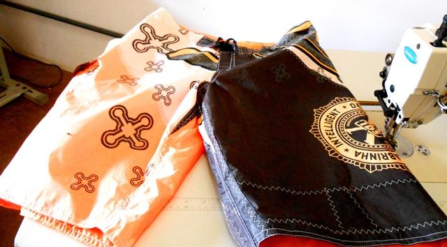 Recycling Project in Brasil - Projeto Textil Child & Family Foundation - Neue Bikininähmaschine