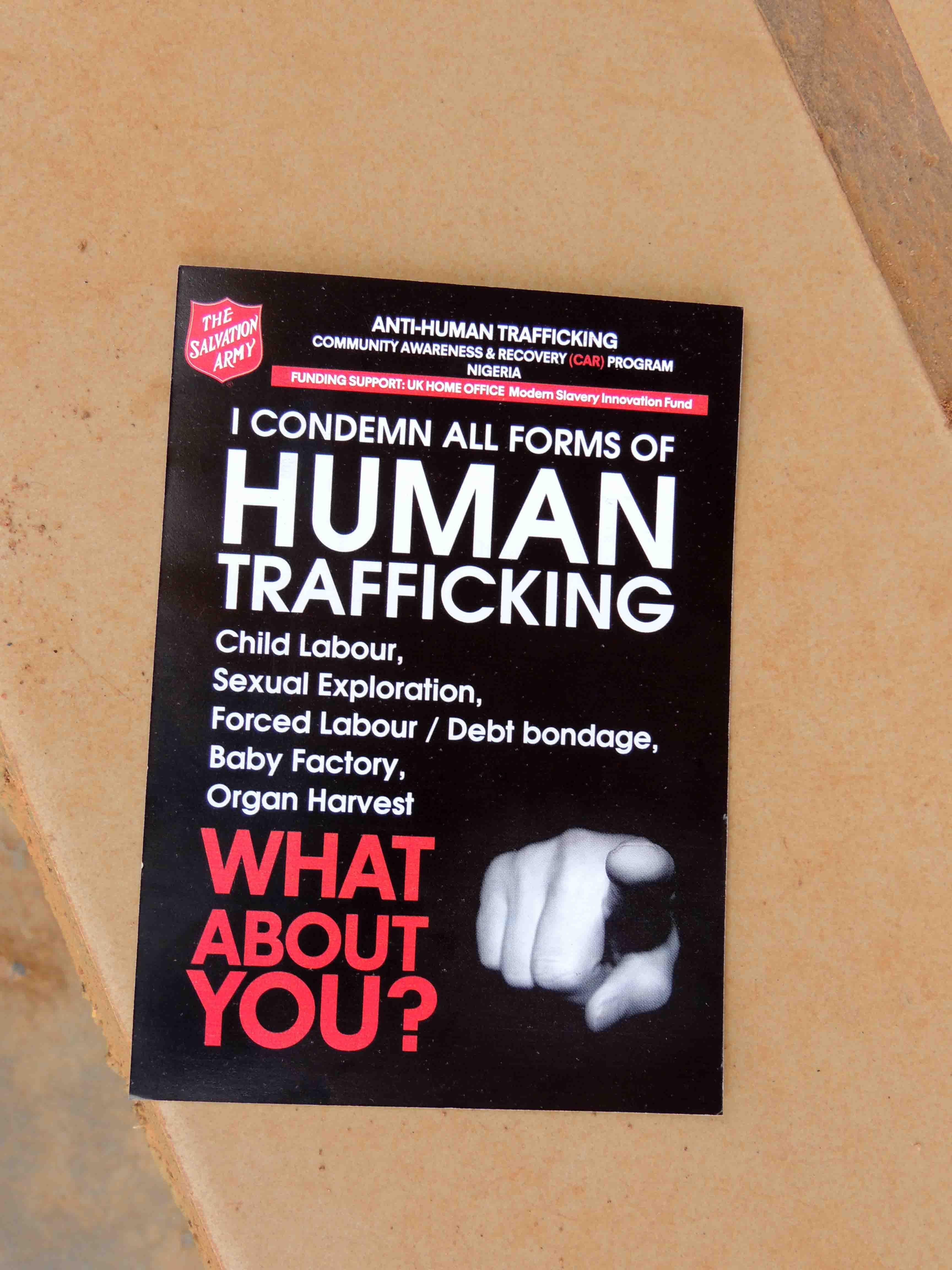 Human trafficking seminar