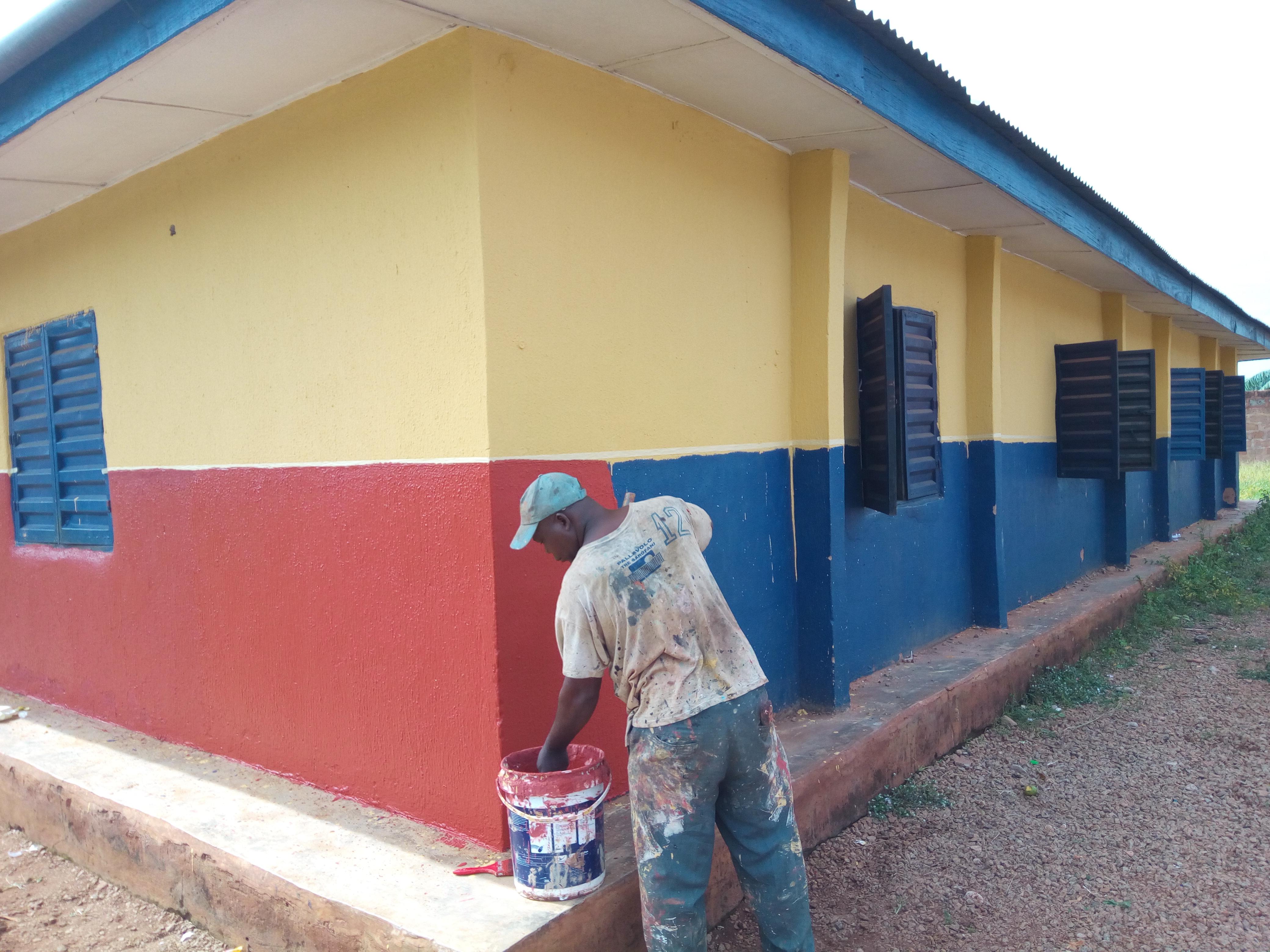 Holy Trinity School - Freshly painted! - Education in Nigeria