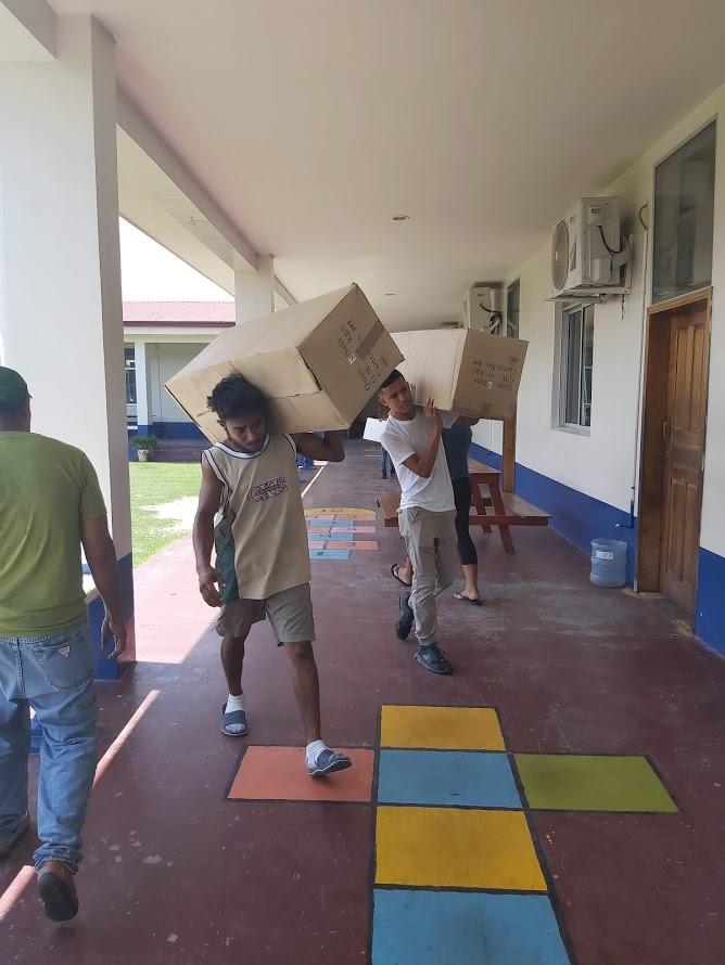 container Honduras Escuela