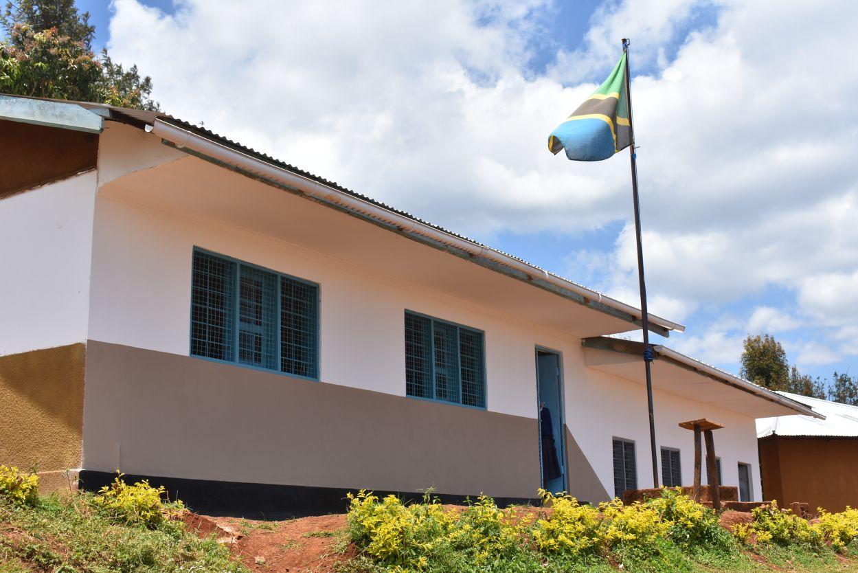Refurbished school exterior