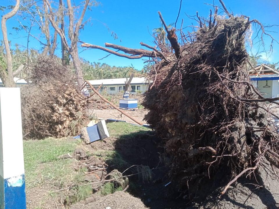 Typhoon San Roque elementary School