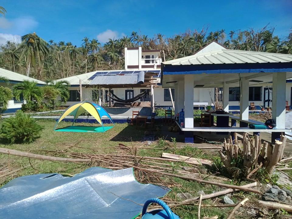 Typhoon San Roque elementary School