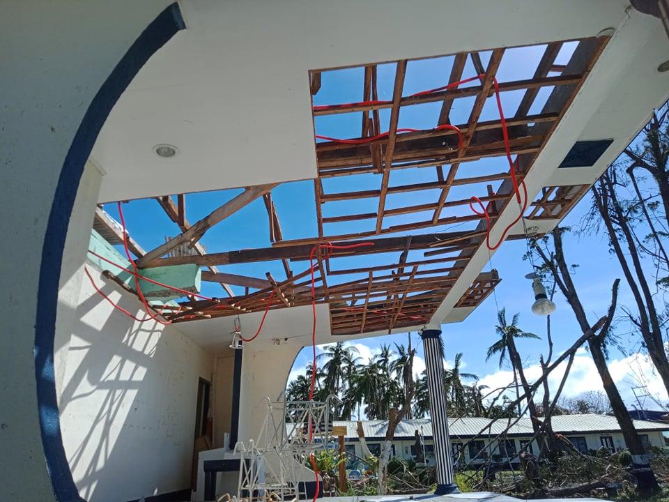 Typhoon San Roque elementary School