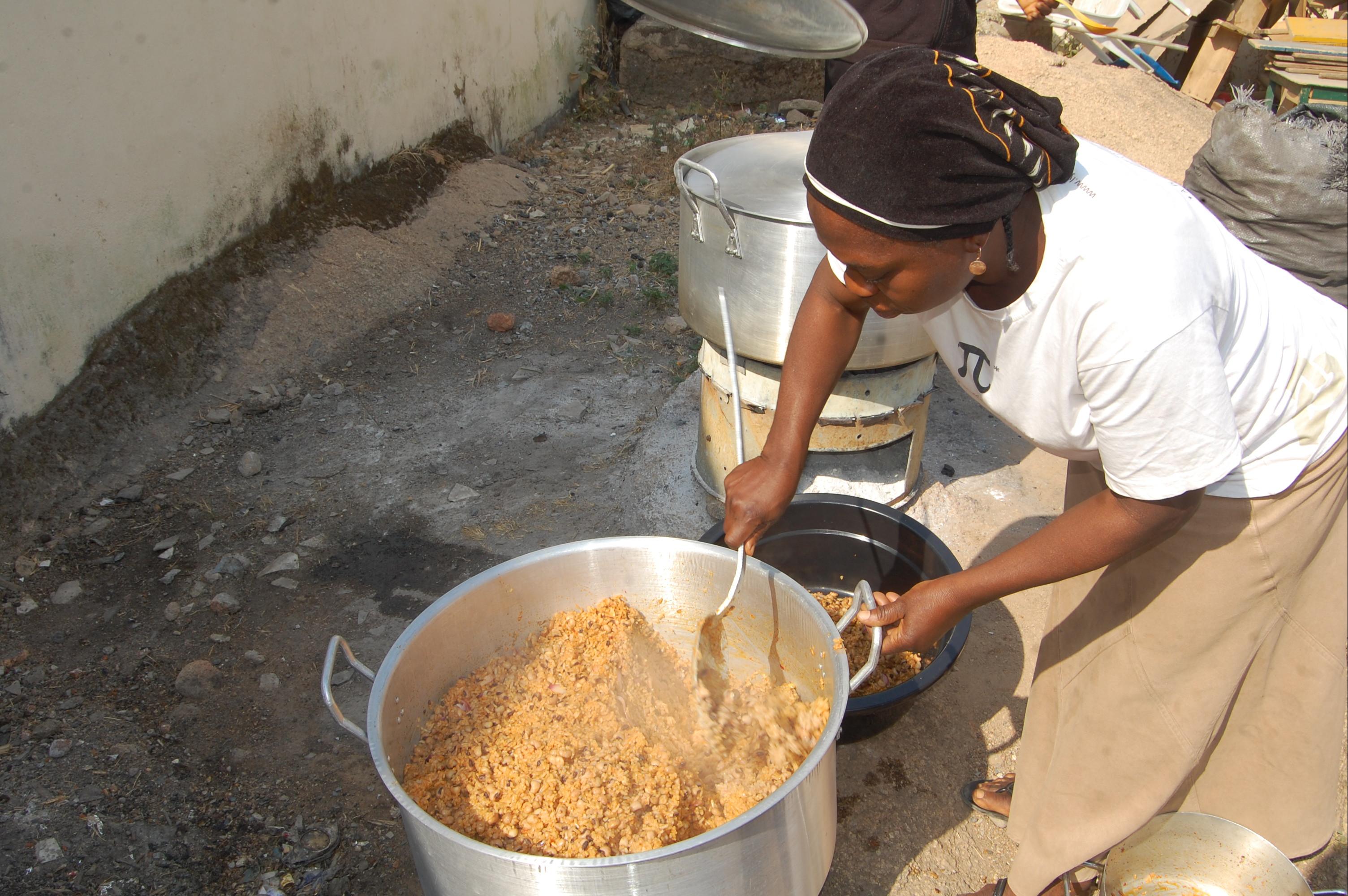 Feeding Program Amina Zwindila Foundation School NIgeria