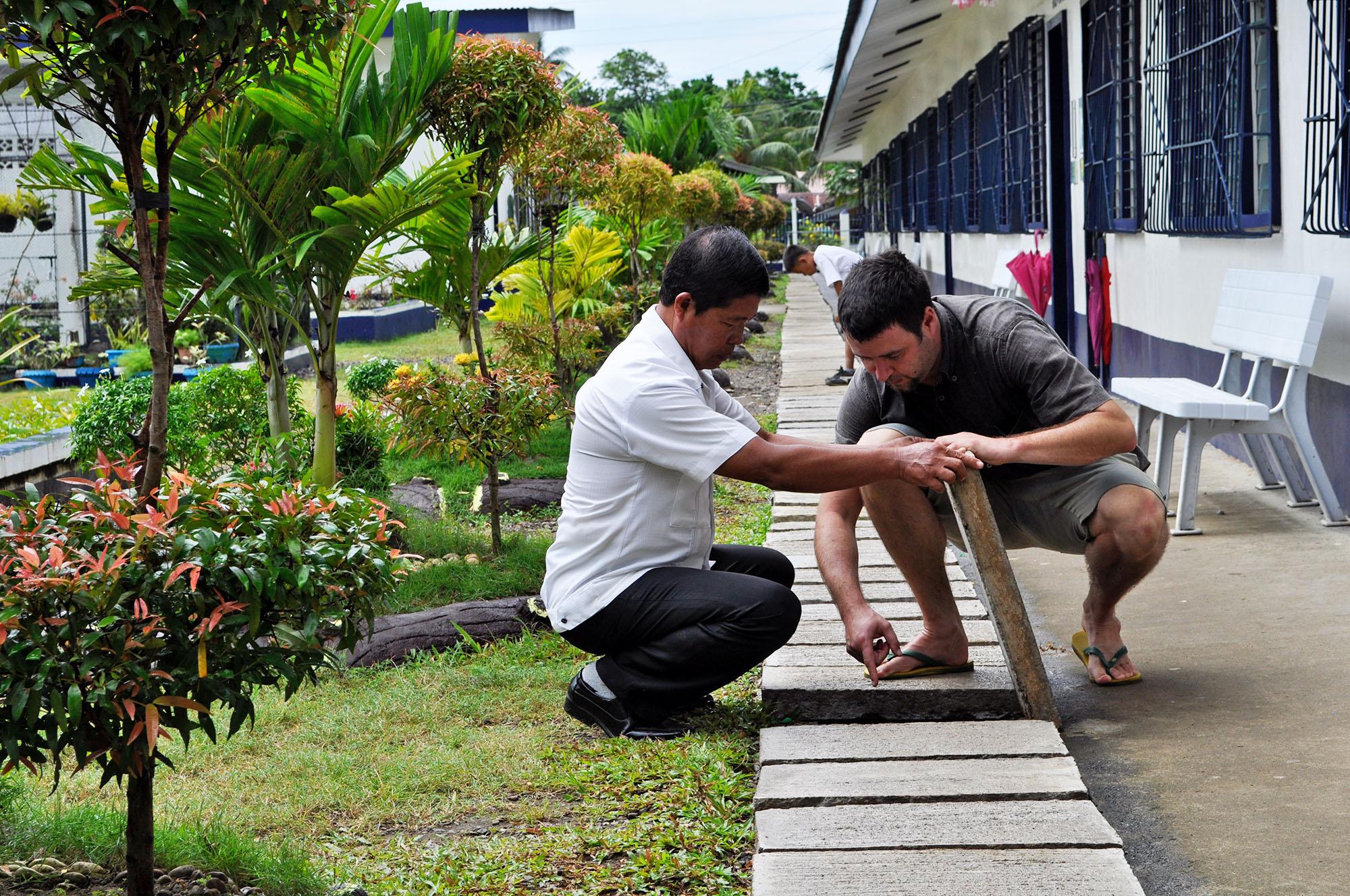 San Roque Elementary School - Drainage - An Educational Project of the Child & Family Foundation