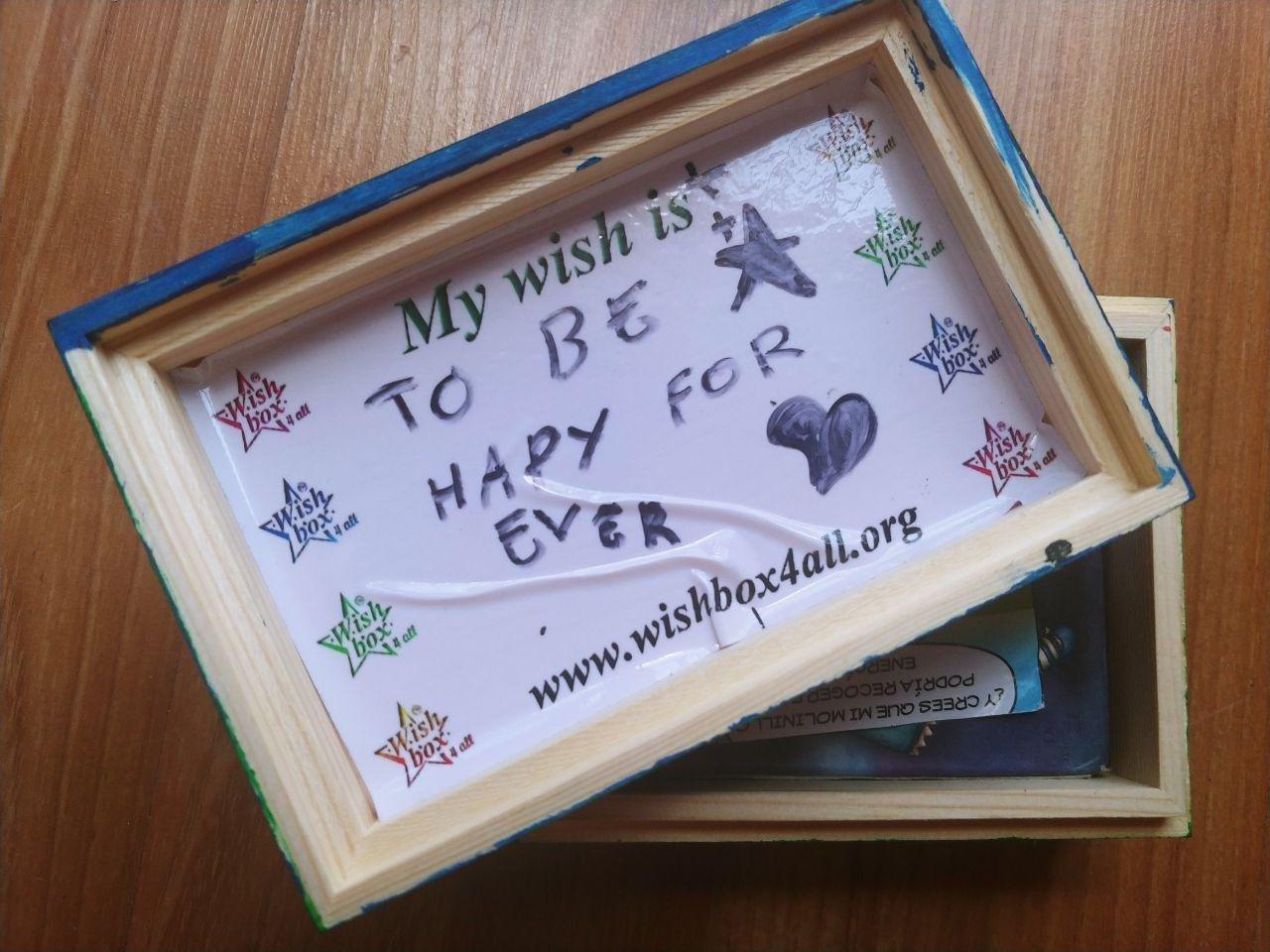 Focus on your dreams with the wishbox