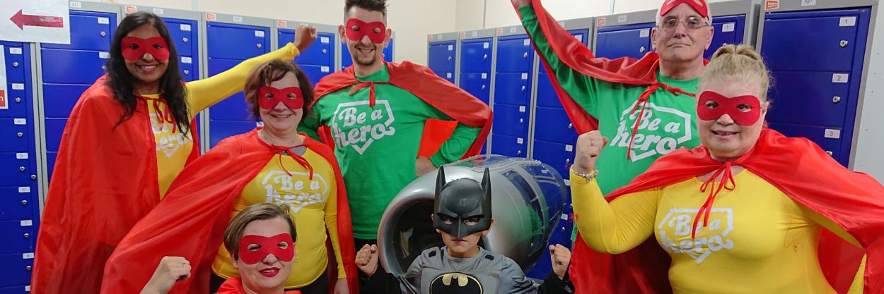 Trues heroes get active!
