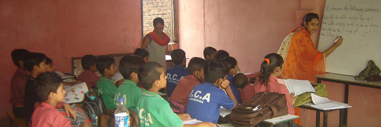 Dhara Children Academy, India - Umsiedlung der Schule, Bildungsprojekt