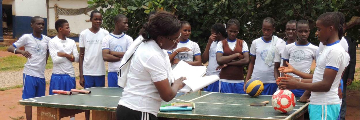 Performance review at the Holy Trinity School