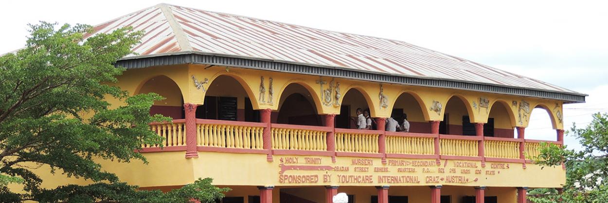Holy Trinity School - Freshly painted! - Education in Nigeria