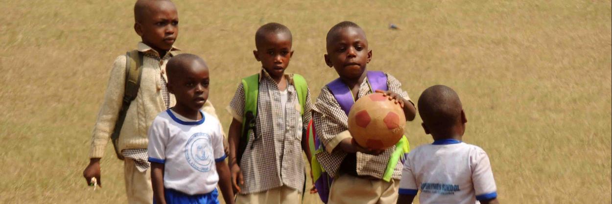 The football season has begun at the Holy Trinity School - Education in Nigeria