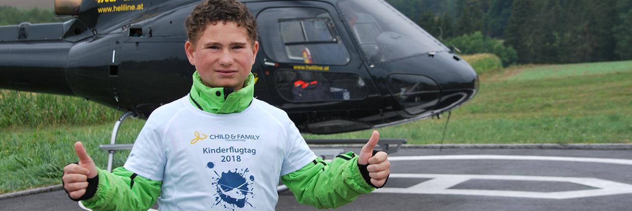 Kinderflugtag 2018 - to give socially disadvantaged children pleasure