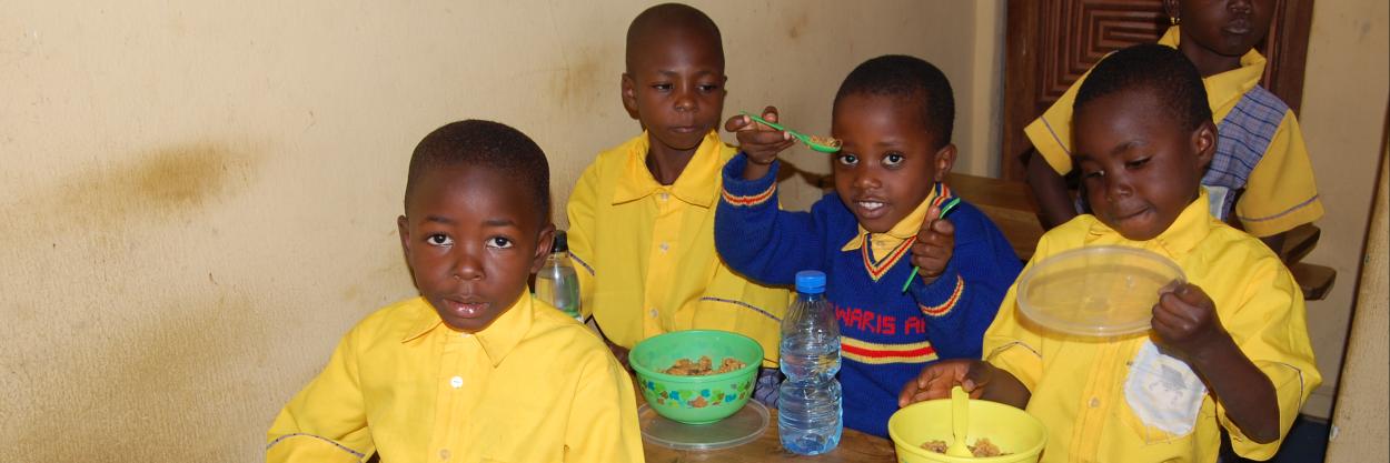 Feeding Program Amina Zwindila Foundation School NIgeria