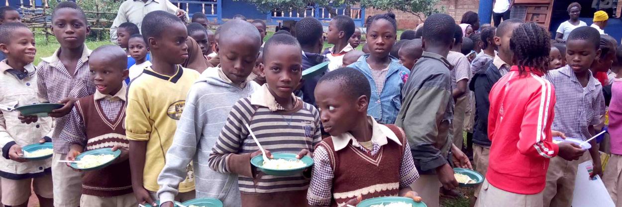 Holy Trinity School - It's pasta day! - Education in Nigeria