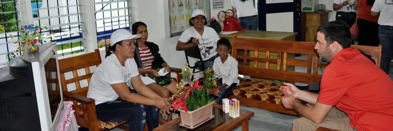 San Roque Elementary School - project visit – Educational Project of the Child & Family Foundation