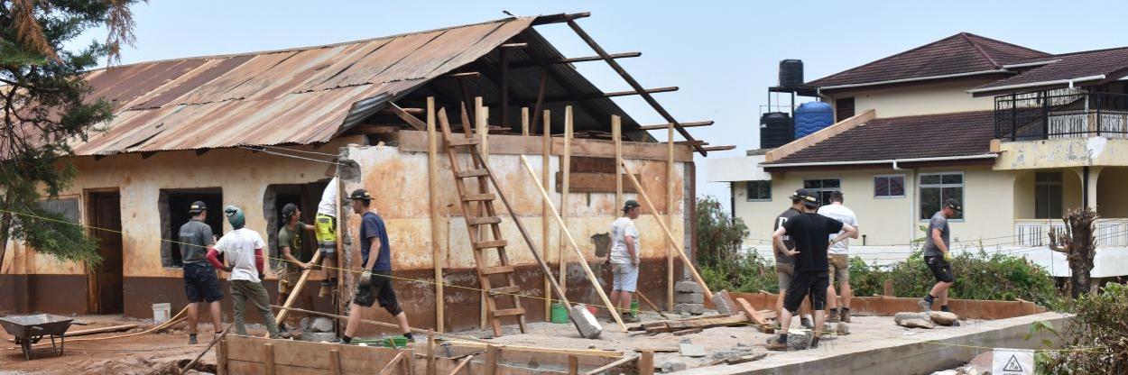 The building site