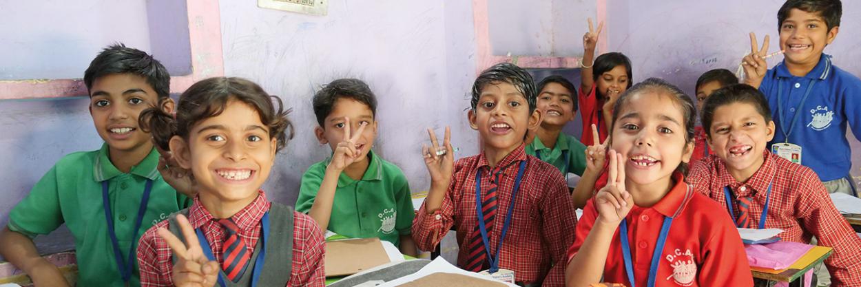 Neueröffnung der „Dhara Children Academy"