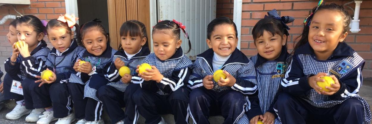 Schoolchildren in Mexico