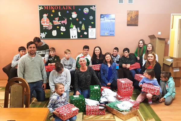 Weihnachtsaktion für polnische Kinderheime mit der myWorld 